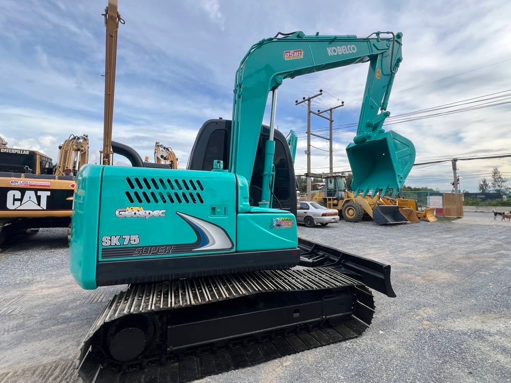 Kobelco SK75-8 รถศูนย์ไทย​ สภาพสวย โซ่ใหม่