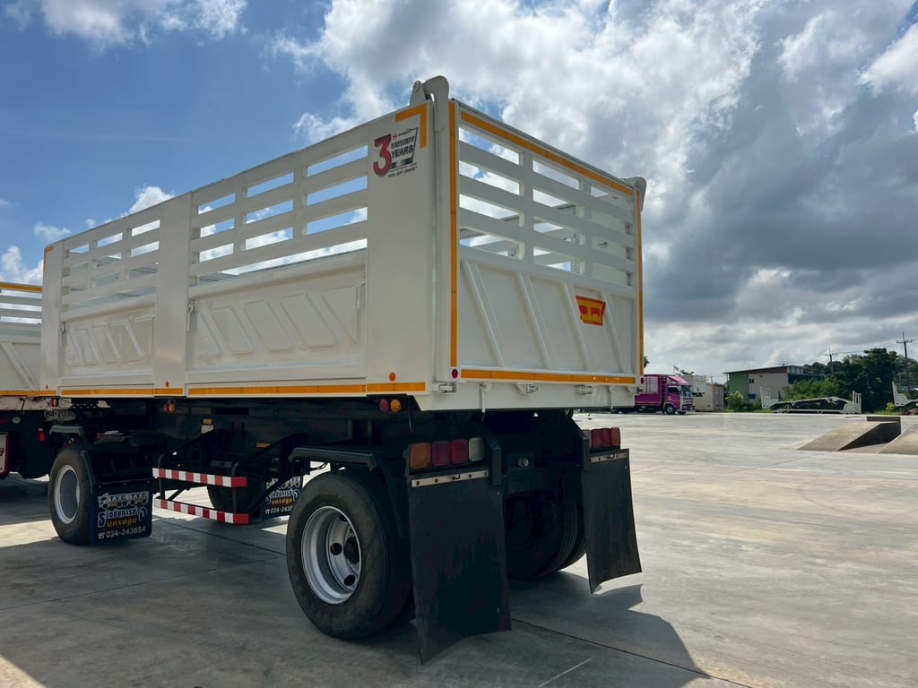 ลูกพ่วงดัมพ์ ปี 2556  สามมิตร 2 เพลา