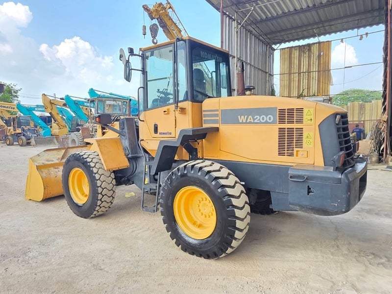 KOMATSU WA200-5 เครื่องดี ปั้มดี  ระบบดี