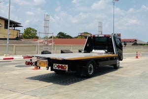 HINO XZU 136 รถสไลด์ถาดกองพื้น สแตนเหล็ด