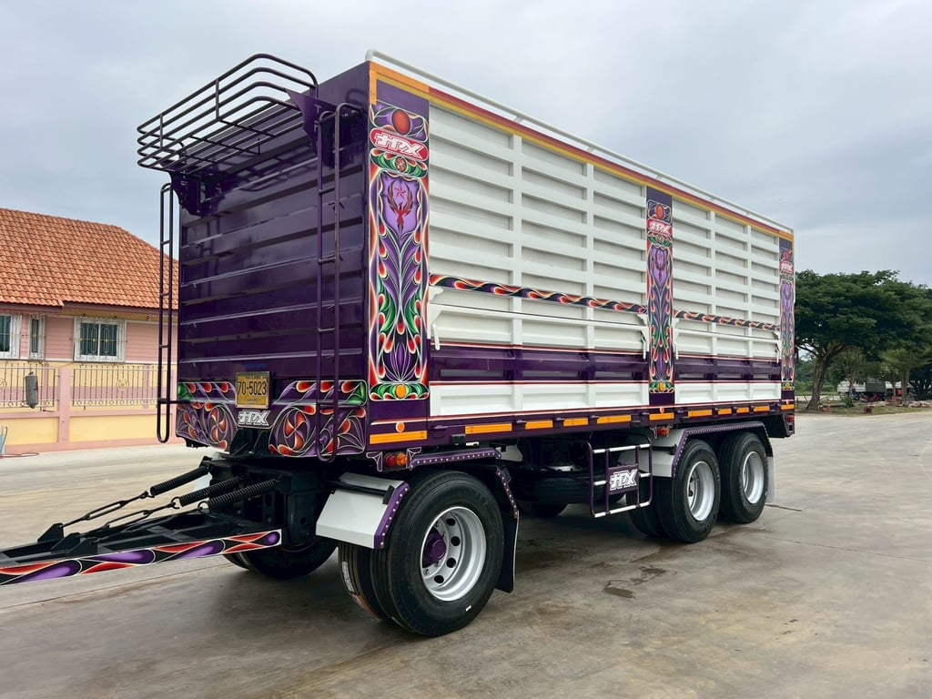 ไมล์ 77,544 กิโล❗️HINO FM 2P 380 แรง พ่วงแม่ลูกคอกเกษตรไม่ด้ั้มพ์ ปี 2565