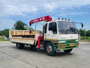 HINO FF1J 210 แรงสนใจ 088-9799578  ติดเครน  5 ตัน