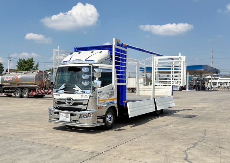 ฟรีๆ❗️HINO NEW FC9J 210 กะบะเหล็ก
