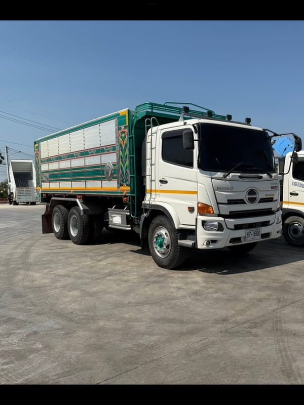 เข้าใหม่❗️ไมล์ 62,749 กิโล❗️ HINO FM8J 260  ดั้มพ์