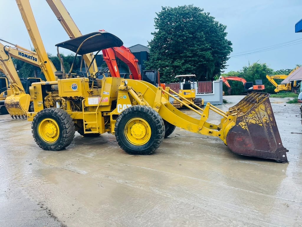 รถตัก CAT920 เอวอ่อน แขนยาว เครื่องเกียรดี รถตัก CAT920 เอวอ่อน แขนยาว เครื่องเกียรดี