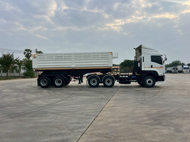 ISUZU GXZ 360 MT หัวพร้อมหาง เซมิดั้มพ์ ISUZU GXZ 360 MT หัวพร้อมหาง เซมิดั้มพ์