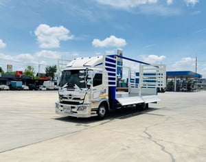 HINO NEW FC9J 210 กะบะเหล็กเปิด ได้รอบ HINO NEW FC9J 210 กะบะเหล็กเปิด ได้รอบ