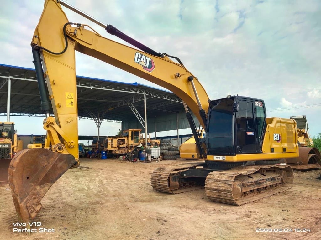 CAT 320 เน็กเก็น ไมล์ 7800 ช.ม เอกสารอินวอยจากเมโทร
