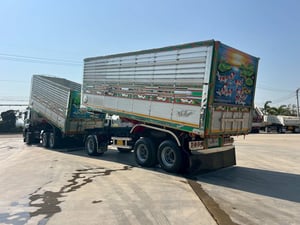 ISUZU FXZ 360 แม่ลูกดัมพ์คอกเกษตร กะบะปิเนียม ISUZU FXZ 360 แม่ลูกดัมพ์คอกเกษตร กะบะปิเนียม