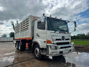 HINO FM8J 260 ไมล์ 117,961 กิโล ดั้มพ์หินทราย ปี 2566 HINO FM8J 260 ไมล์ 117,961 กิโล ดั้มพ์หินทราย ปี 2566