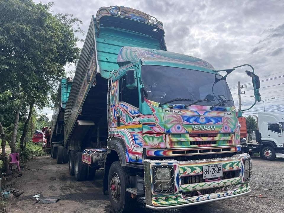 ดาวน์ต่ำได้เลย  ISUZU 360 แรง  พ่วงแม่ลูกดั้มพ์เกษตร ดาวน์ต่ำได้เลย  ISUZU 360 แรง  พ่วงแม่ลูกดั้มพ์เกษตร
