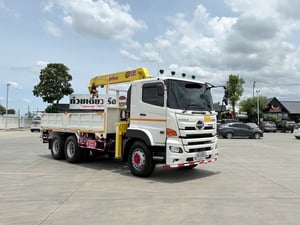 รถ10ล้อติดเครน HINO FM1A 344 แรง ปี 2565 เครน 5 ตัน