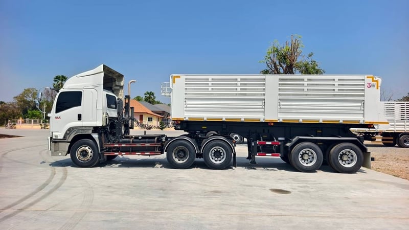 เข้าใหม่‼️ ISUZU GXZ 360 MT หัวลากพร้อมหาง เซมิดั้มพ์ เข้าใหม่‼️ ISUZU GXZ 360 MT หัวลากพร้อมหาง เซมิดั้มพ์