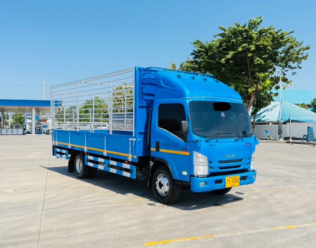 ฟรีๆ❗️ค่าจัด ค่าโอน ค่าส่ง ทั่วไทย❗️ISUZU NQR 175 ปี 2557