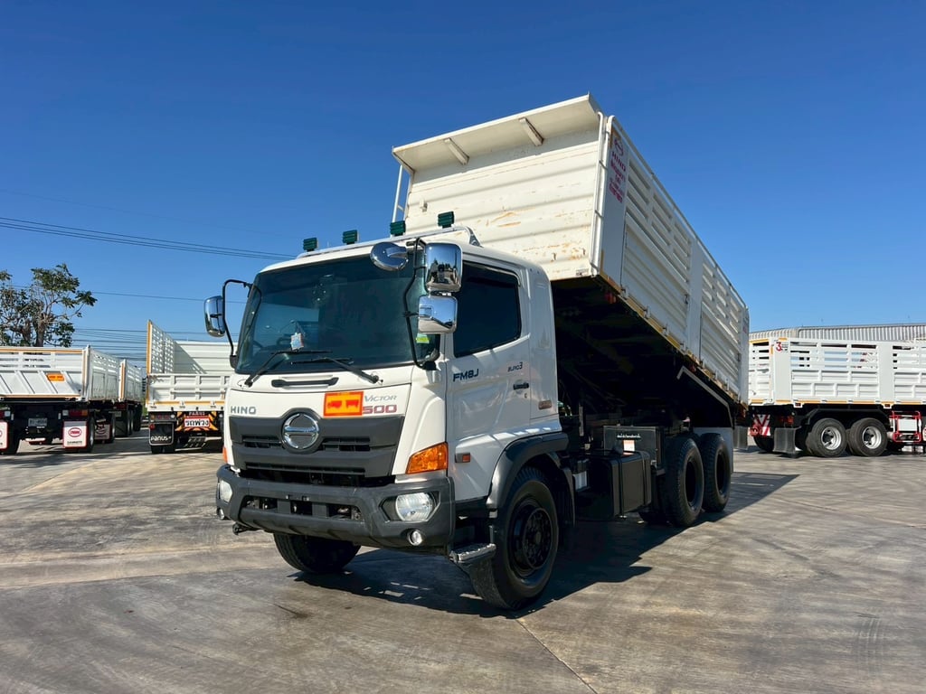 เข้าใหม่❗️เลขไมล์ 12,335 กิโลเมตร❗️ HINO FM8J 260 ปี 2559