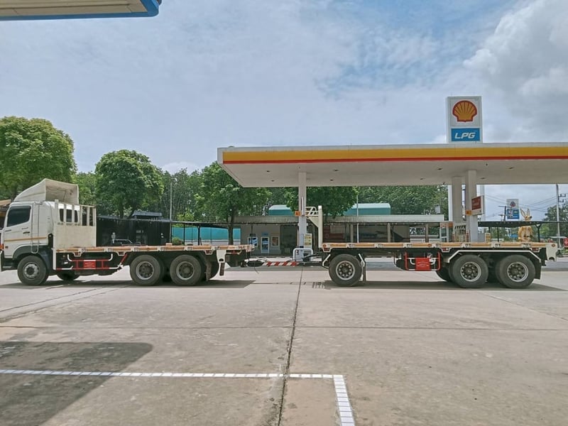 เข้าใหม่❗️HINO FM1A 344 พ่วงแม่ลูกพื้นเรียบ เข้าใหม่❗️HINO FM1A 344 พ่วงแม่ลูกพื้นเรียบ