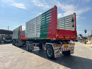 ไมล์ 72,226 กิโล❗️HINO GY2P 380 พ่วงแม่ลูกดั้มพ์เกษตร