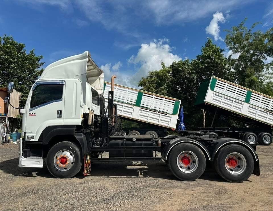 ISUZU FXZ 360 ปี 2557 หัวลากพร้อม หางเซมิดั้มพ์  ปี 2566