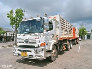 HINO FM8J 260 พ่วงแม่ลูกดั้มพ์ ไมล์ 117961 กิโล ปี 2566 HINO FM8J 260 พ่วงแม่ลูกดั้มพ์ ไมล์ 117961 กิโล ปี 2566