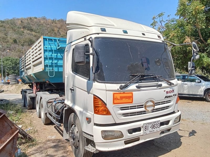 HINO FM 1J 245 ปี 2548 หัวลากหาง เซมิดั้มพ์