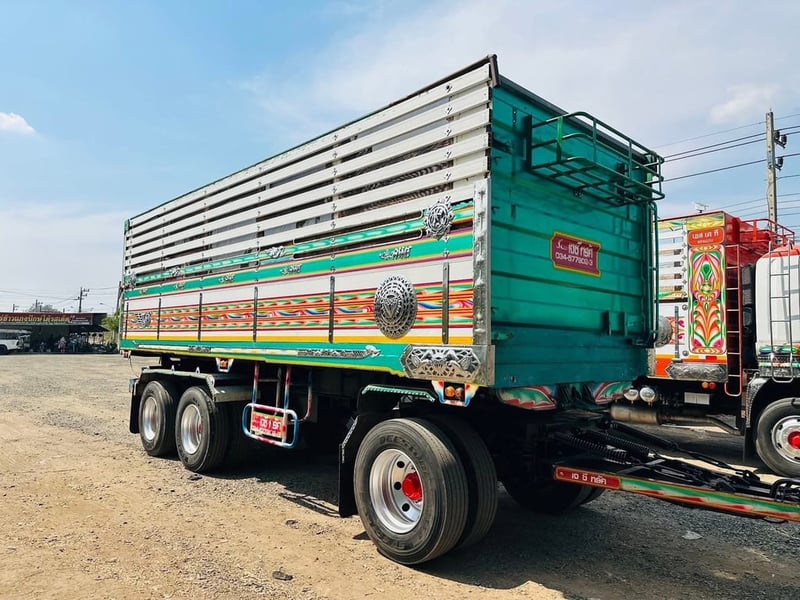 ISUZU FXZ 360 พ่วงแม่ลูกดั้มพ์เกษตร
