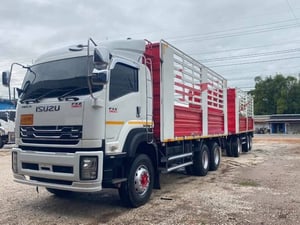 ISUZU FXZ 360 แรง พ่วงแม่ลูกไม่ดั้ม ISUZU FXZ 360 แรง พ่วงแม่ลูกไม่ดั้ม