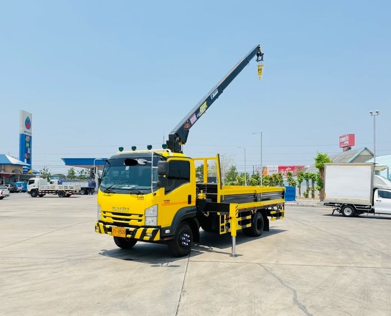 เข้าใหม่❗️ISUZU FRR 210 ติดเครน 4.5 ตัน 