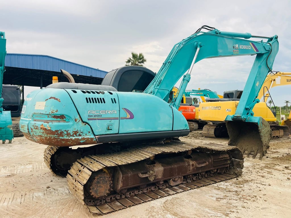 SK200-5V มาคไฟสุเปอร รถเก่านอก บางนาแทรกเตอร์