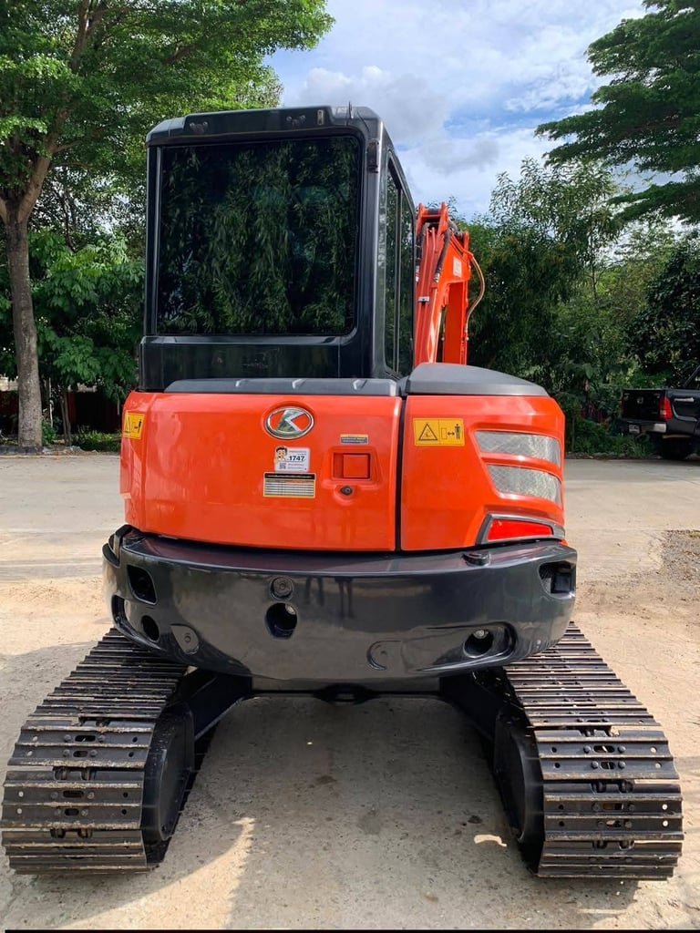KUBOTA U55-6 ขนาด 5 ตันไมล์ ช.ม 2400 เครื่องดี ปั๊มแรง 