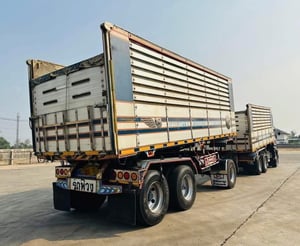 ISUZU FXZ 360 พ่วงแม่ลูกดั้มพ์เกษตร