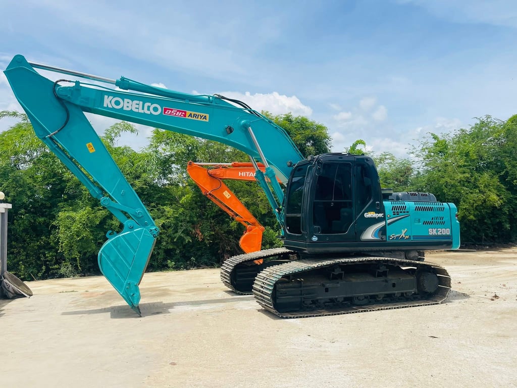 SK200-8XM เฟรมถาด ตัวสุดท้าย เดิมๆเครื่องปั้มแห้ง 