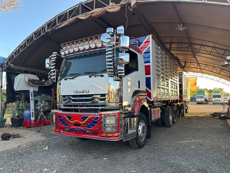 ฟรีๆ❗️โปร-พิเศษ❗️ISUZU FXZ 360 ปี 255 บรรทุกได้.30 ตันกว่า