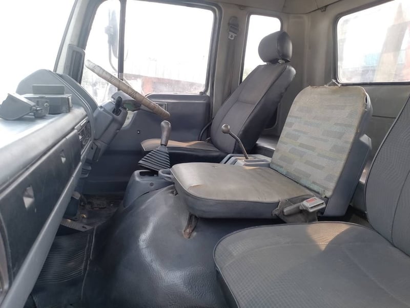 HINO FM3M 240 เครื่อง M10C สองเพลา ท้ายลาดบรรทุกแบคโฮ