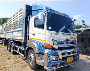 HINO FM2P 380แรง พ่วงแม่ลูกดั้มพ์