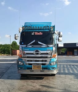 เข้าใหม่❗️12ล้อ HINO GY2P 380  พ่วงแม่ลูก (ไม่ดั้มพ์)
