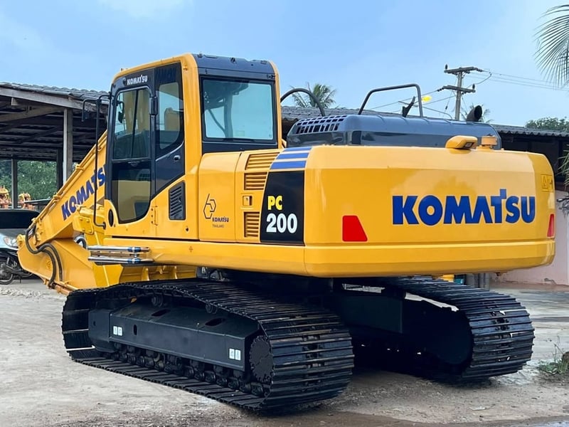Komatsu Pc200-8Mo กล้องหลัง 