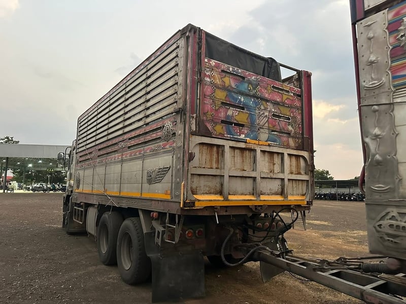 ISUZU FXZ 360 พ่วงแม่ลูกดั้มพ์ เกษตร