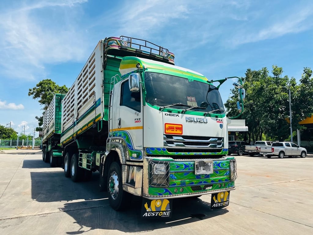 ดาวน์ 1 แสนได้เลย❗️ISUZU 360 พ่วงแม่ลูก ดั้มพ์เกษตร ดาวน์ 1 แสนได้เลย❗️ISUZU 360 พ่วงแม่ลูก ดั้มพ์เกษตร