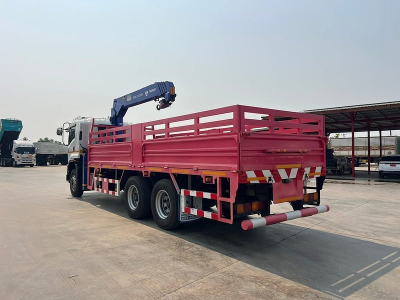 เข้าใหม่❗️ไมล์ 25,XXX ISUZU FVM 300 MT เครน ZE 5 ตัน เข้าใหม่❗️ไมล์ 25,XXX ISUZU FVM 300 MT เครน ZE 5 ตัน