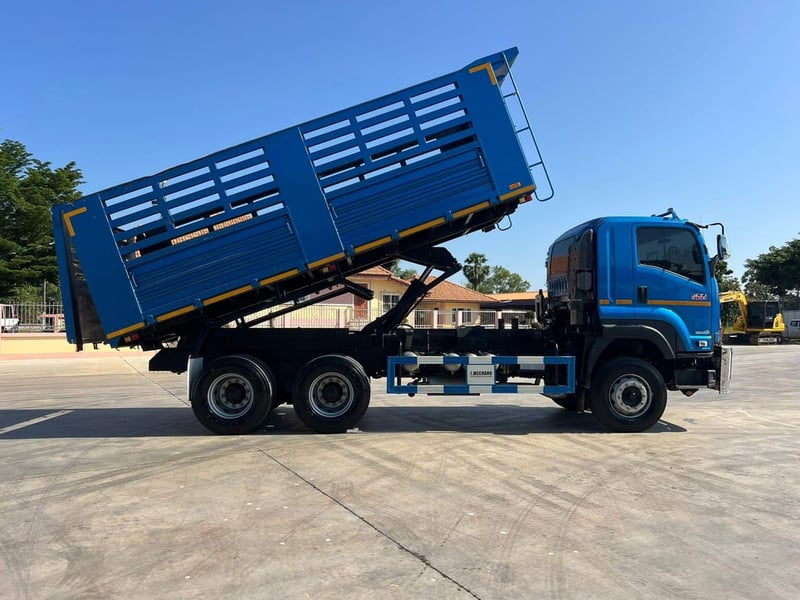 ไมล์ 26,255❗️ISUZU FXZ 360 MT   ดั้มพ์เกษตร รถ 8 เดือน ปี 2567