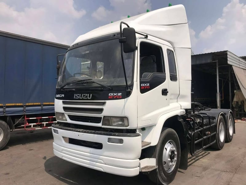 ISUZU FXZ 270แรงม้า รถบรรทุก 10ล้อ หัวลาก เฉพาะหัว ปี2002 เลขไมล์ 1 กม. ISUZU FXZ 270แรงม้า รถบรรทุก 10ล้อ หัวลาก เฉพาะหัว ปี2002 เลขไมล์ 1 กม.
