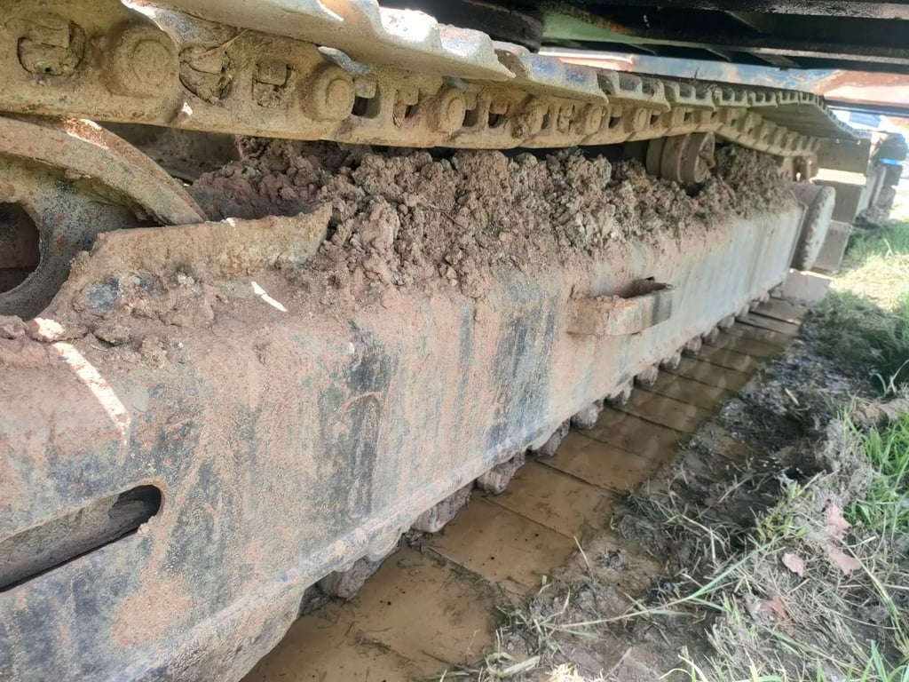 PC120-5 ลอเลอร์ 7 ลูก ใช้งานปกติ PC120-5 ลอเลอร์ 7 ลูก ใช้งานปกติ