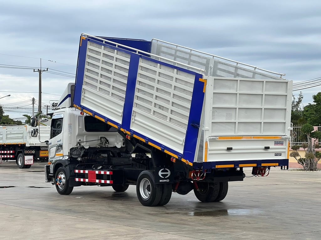 ฟรีๆ❗️โปร-พิเศษ❗️ไมล์ 16,385 กิโล❗️ HINO FC9J 210 ปี 2565  ดั้มพ์เกษตร
