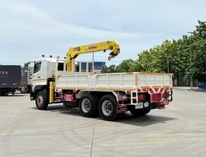 HINO FM1A 344 แรง ปี 2565 ติดเครน  5 ตัน