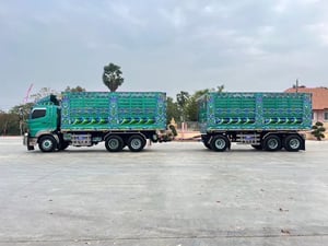 HINO FM1A 344 พ่วงแม่ลูกเกษตร