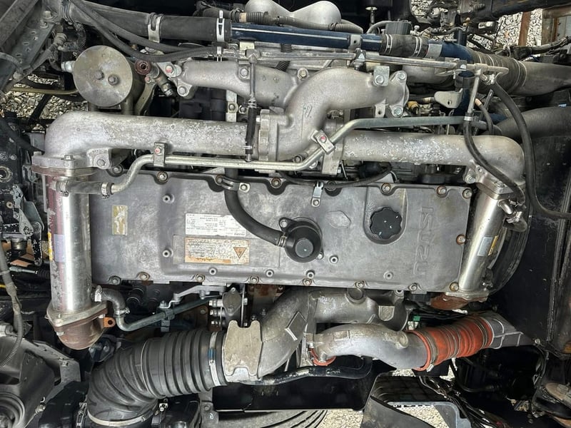 ISUZU FXZ 360 พ่วงแม่ลูกดั้มพ์เกษตร