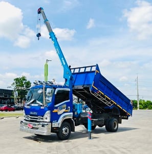 6ล้อดั้มพ์ติดเครน ISUZU NEW FRR210 XCMG ใหม่ เครน 3 ตัน 6ล้อดั้มพ์ติดเครน ISUZU NEW FRR210 XCMG ใหม่ เครน 3 ตัน