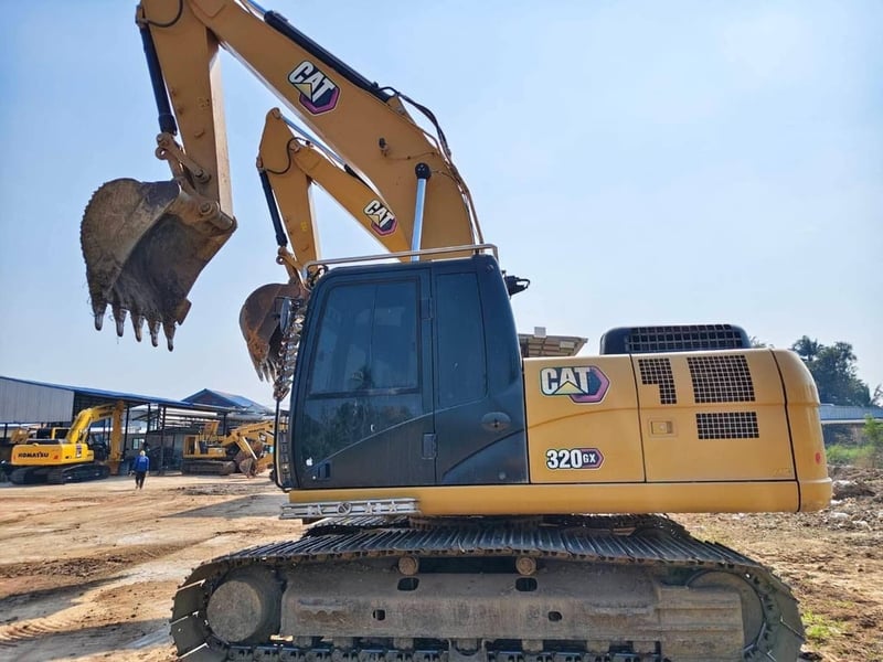 ไมล์ ชม.8000❗️Cat 320 Gx รถ 3 ปี  รถบ้านเดิมๆ  ป้ายแดงมือเดียว 