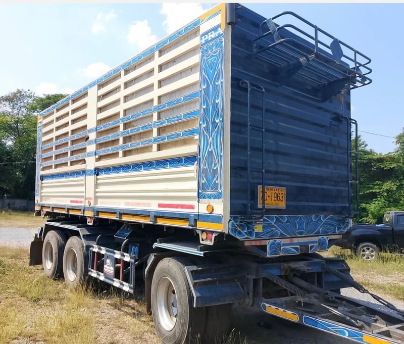 HINO FM2P 380แรง พ่วงแม่ลูกดั้มพ์