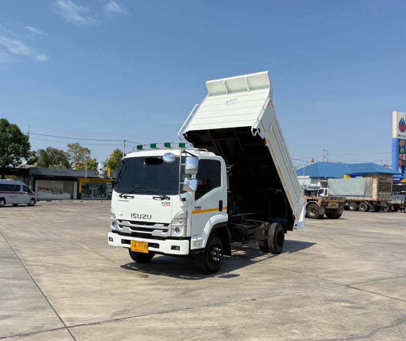 ไมล์ 41,288 กิโล❗️ISUZU NEW FRR 210 MT  ปี 2565 ดั้มพ์ 5 คิว